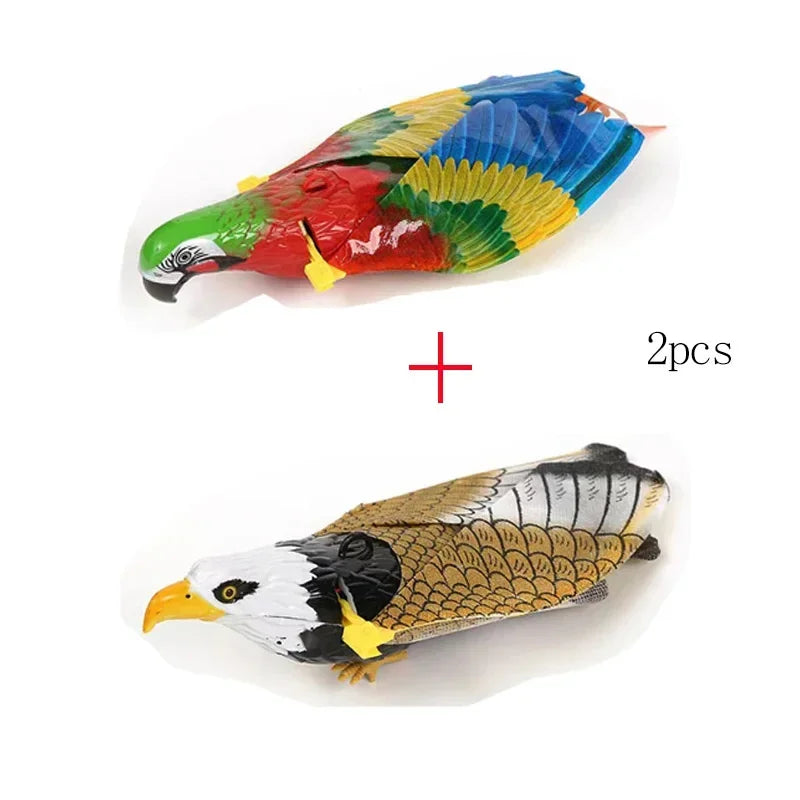 Simulation Bird Interactive - Cat Toys Electric Hanging (Eagle Flying Bird)