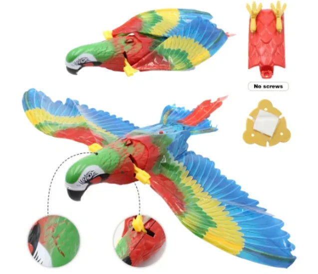 Simulation Bird Interactive - Cat Toys Electric Hanging (Eagle Flying Bird)