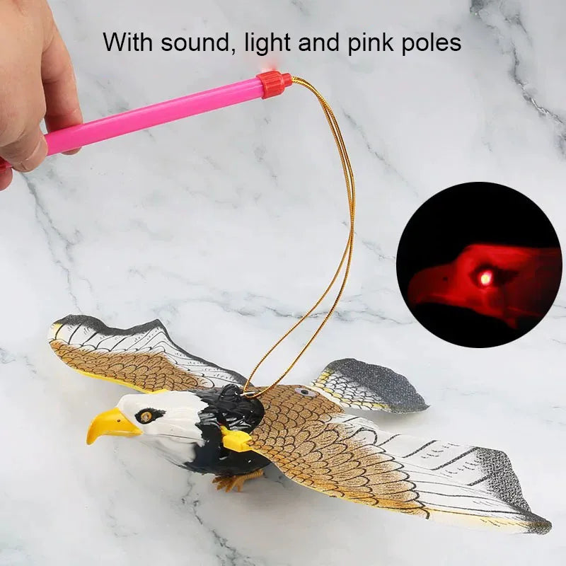 Simulation Bird Interactive - Cat Toys Electric Hanging (Eagle Flying Bird)