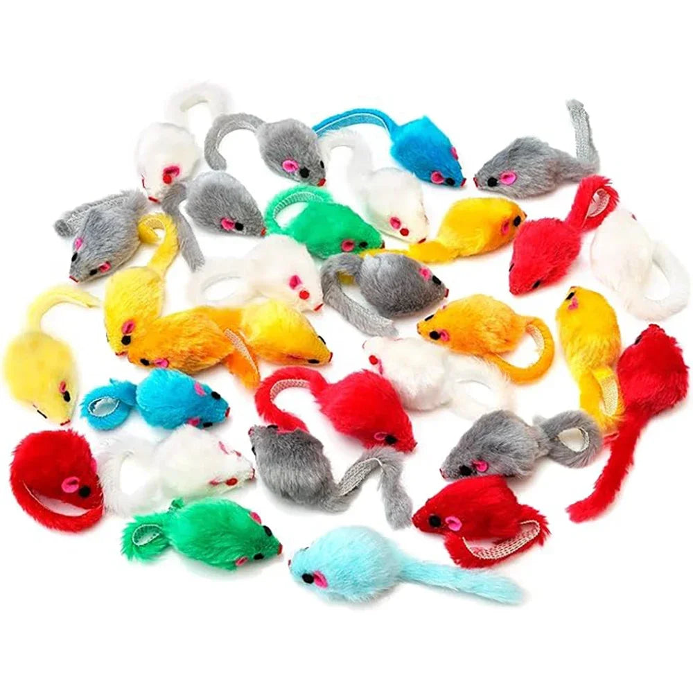 Rattle Cat Mouse Toys - Cat Mice Toys Interactive