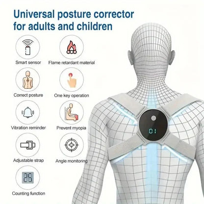 Smart Posture Corrector with Vibration Reminder