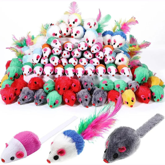 Rattle Cat Mouse Toys - Cat Mice Toys Interactive